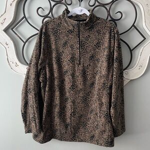 Women’s Lands End Fleece 1/4 Zip Pullover